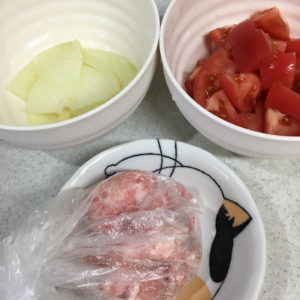 豚肉のトマト炒め