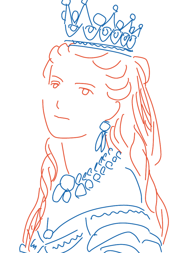 フリーイラスト プリンセス はなのす 刺繍とイラストとスキル０主婦の在宅ワーク