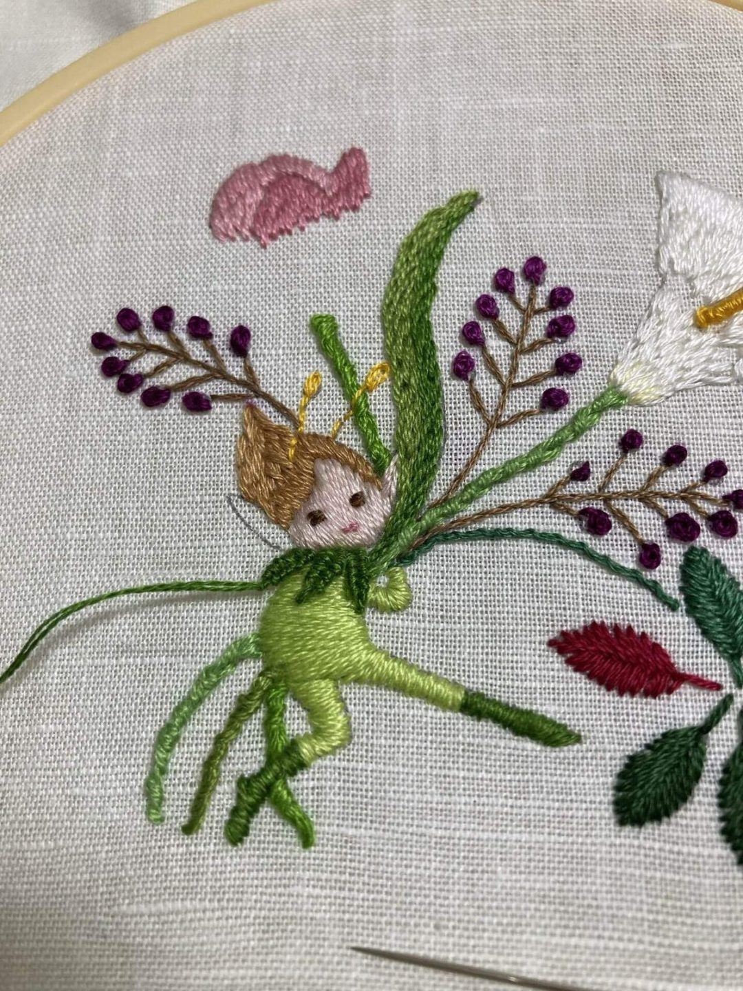 かわいい刺しゅう立体刺しゅう