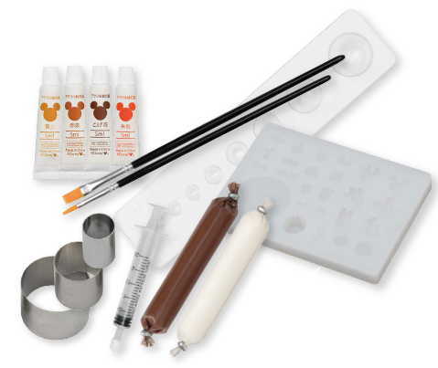 樹脂粘土でつくる ディズニーミニチュアフード/材料