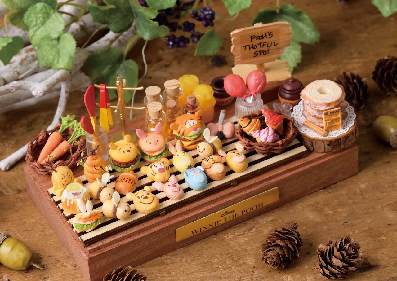 樹脂粘土でつくる ディズニーミニチュアフード/くまのプーさん